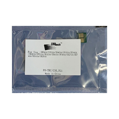 Чип для картриджа HP CB541A/CE401A/CF351A/CF211A/CF381A/CE741A/CE311A/Canon 716/718/729/731 cyan UNItech(Apex)