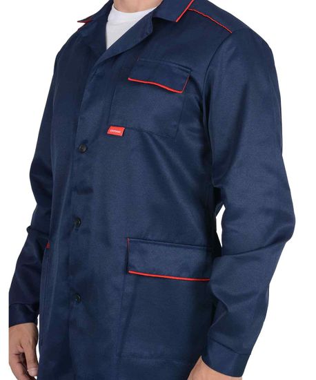 Халат "Сириус-Техник" (синий/красный)