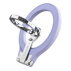 Магнитное держатель-кольцо на палец от Nillkin фиолетового цвета, серия SnapGrip Magnetic Adhesive Ring Holder