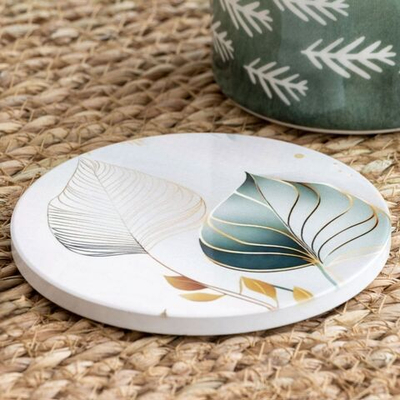 Подставка под горячее «Листья» (Цвет: не задано)