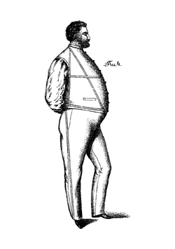 Самоучитель кройки мужских платьев военных и статских | Мейстер Ш.