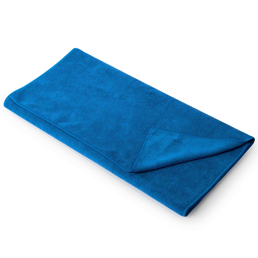 Микрофибра махра 220 г/м2 СИНЯЯ тряпка для пола 80х100см 115639