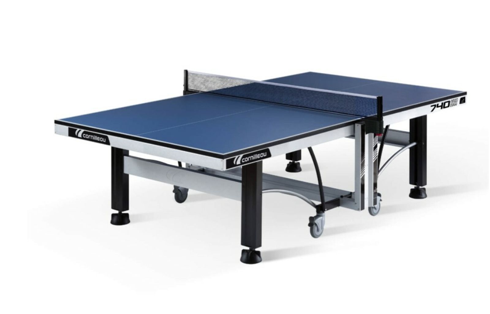 Теннисный стол Cornilleau складной профессиональный  COMPETITION 740 ITTF blue 25 мм фото №1