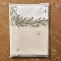 СКАТЕРТЬ ОВАЛЬНАЯ "ЩЕЛКУНЧИК" ,160Х220СМ БЕЖЕВЫЙ ,100% ХЛОПОК ,ТВИЛ