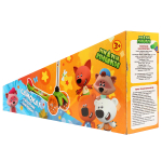 Самокат 3кол. Ми-ми-мишки, 120 и 90 мм, арт. C08611-MM