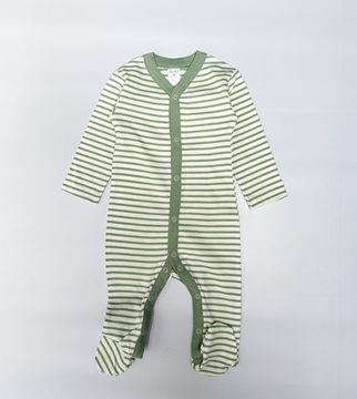 Слип хлопковый, Зеленая полоска