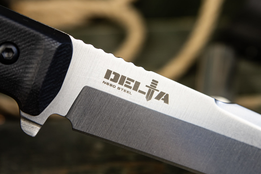 Тактический нож Delta N690 StoneWash G10
