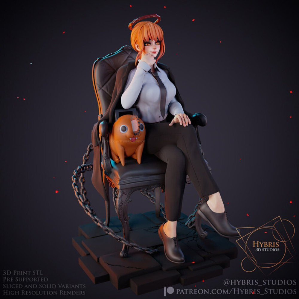 Makima Макима Человек бензопила Chainsaw Man Коллекционная Фигурка Аниме