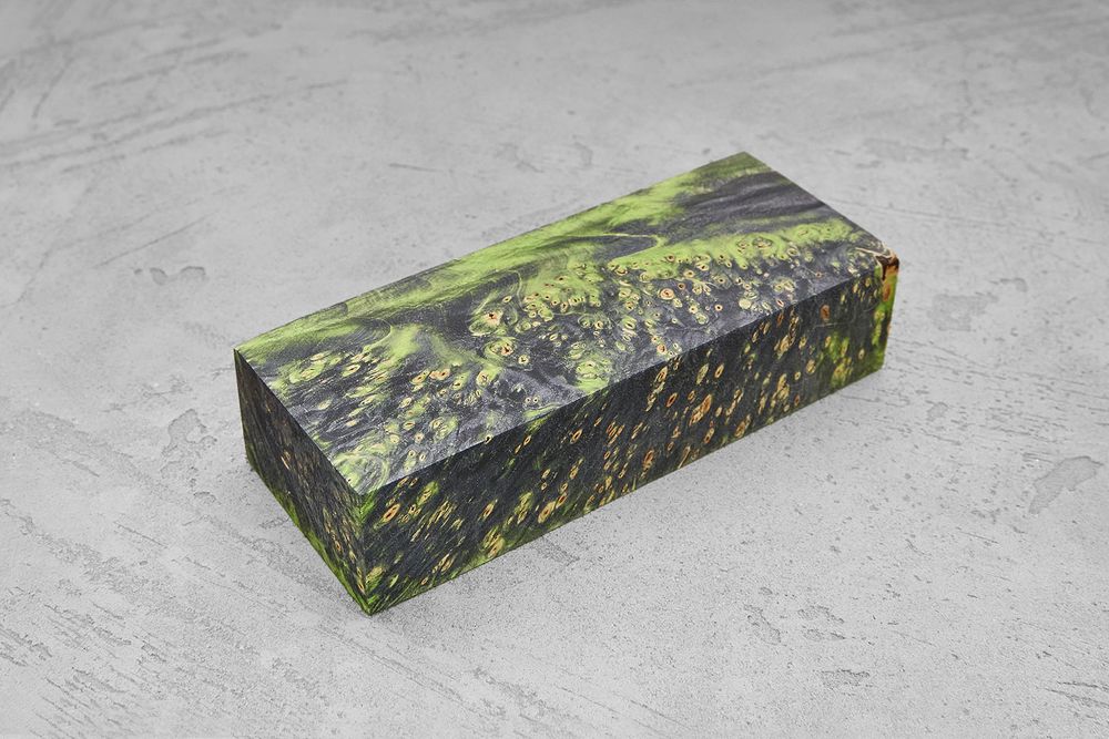 Кап клёна стабилизированный двухцветный Т29