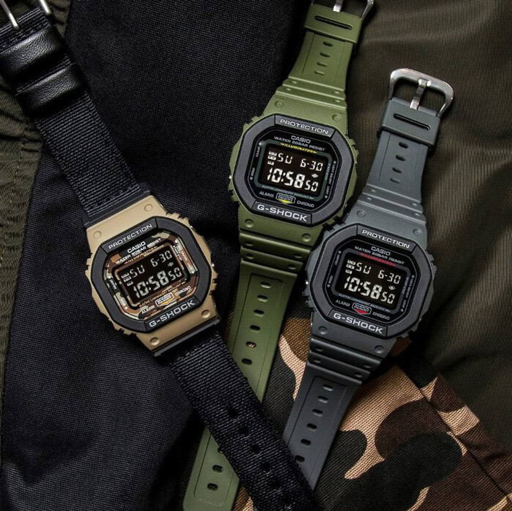 Японские наручные часы Casio G-SHOCK DW-5610SUS-5ER