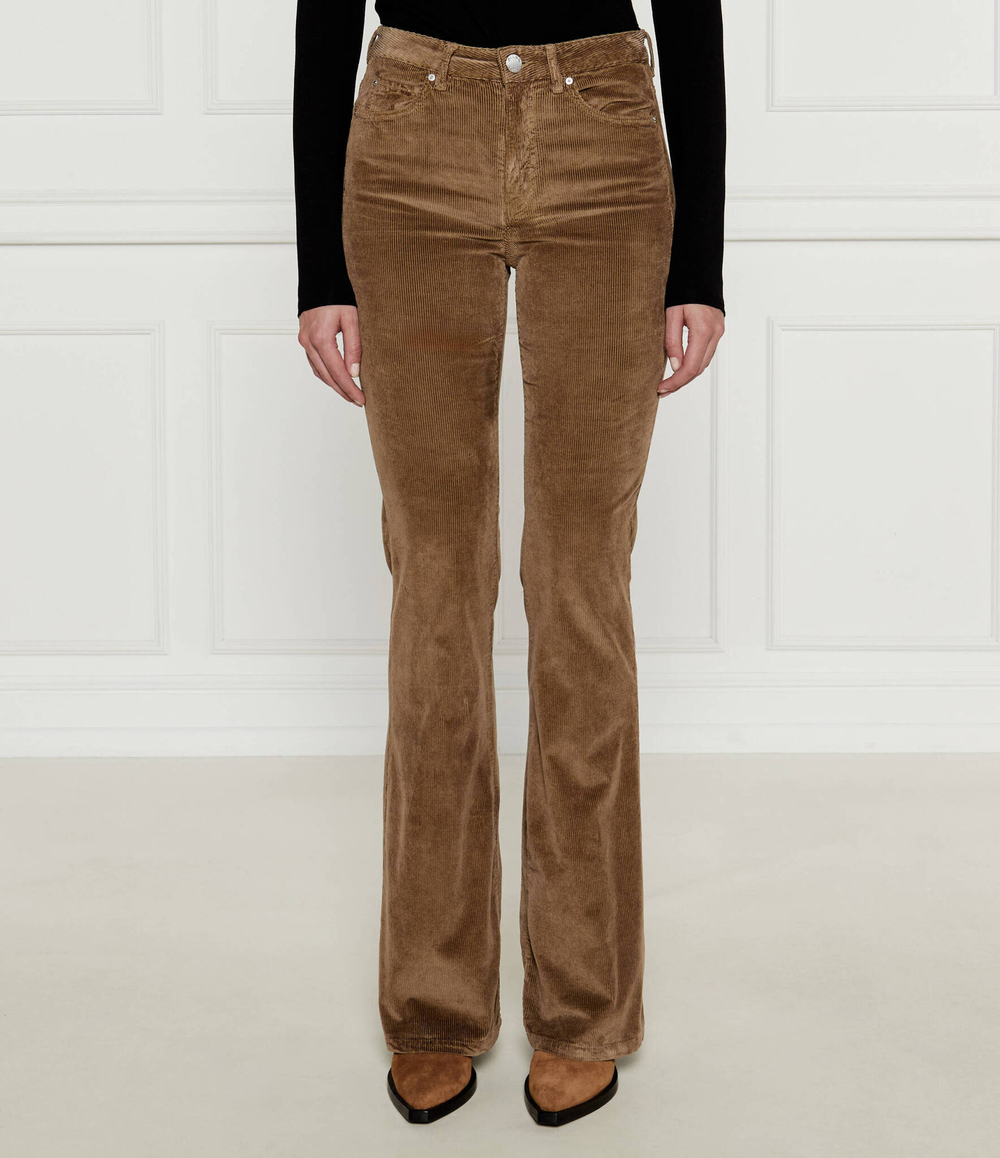 Вельветовые штаны Pinko - коричневый(100561 A20R)