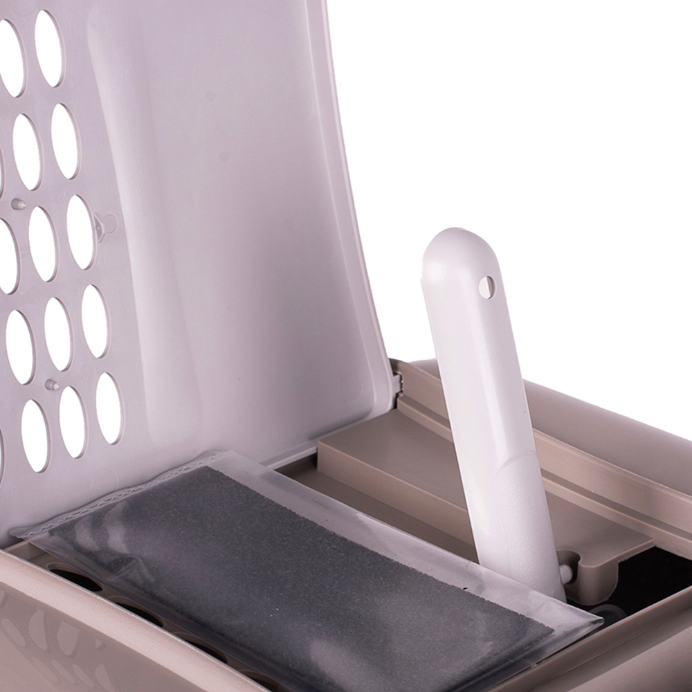 IMAC био-туалет для кошек EASY CAT 50х40х40h см светло-серый