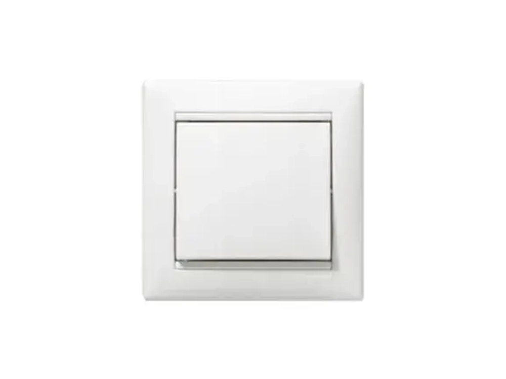 Выключатель одноклавишный Legrand Valena 774401+ рамка Legrand Valena 774451 белый- 1 шт.