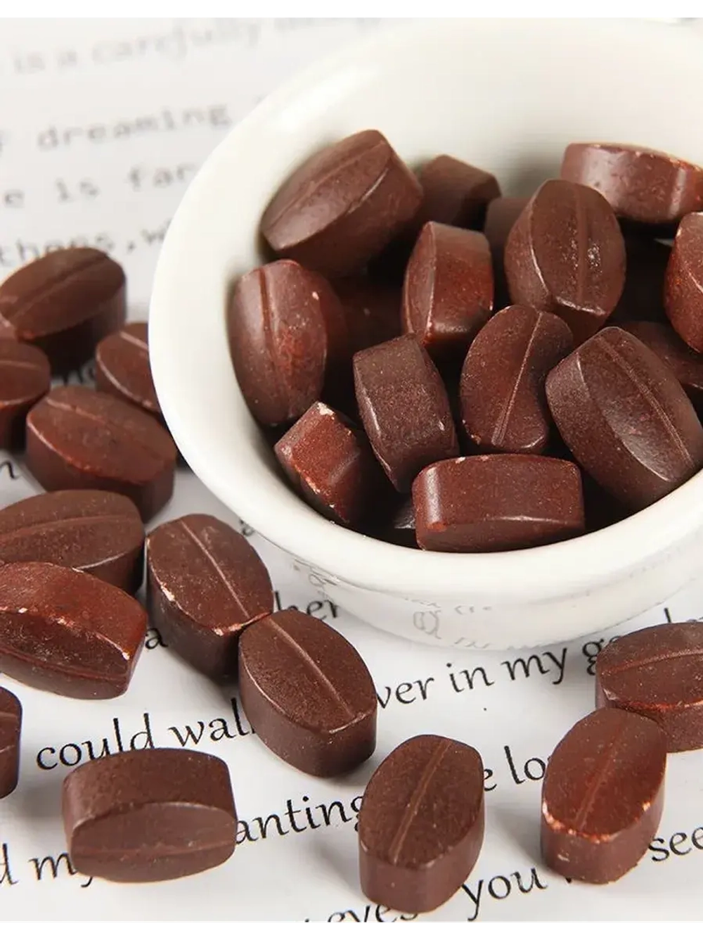 Кофейные конфеты в виде зерен Черный Кофе 100 г