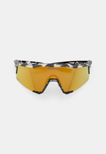 Спортивные очки 100% SPEEDCRAFT Money Mike 3 Polished Black Tortoise - HiPER 24K Gold Mirror Lens