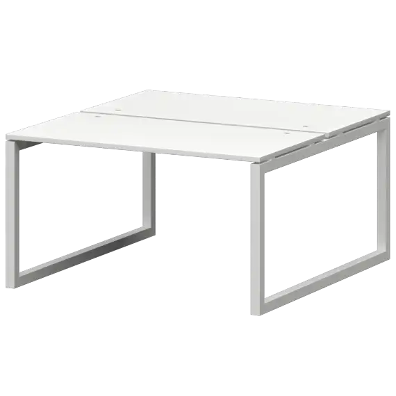 Бенч двойной на металлокаркасе СМС2-О-12К.149.Пр50  1200x1496x750 Смарт