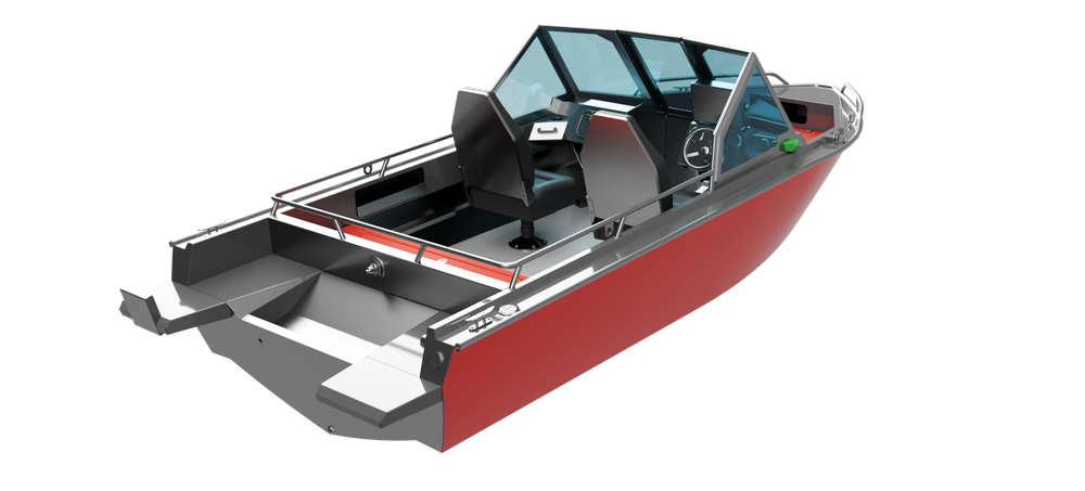 Алюминиевая лодка Berkut M DC