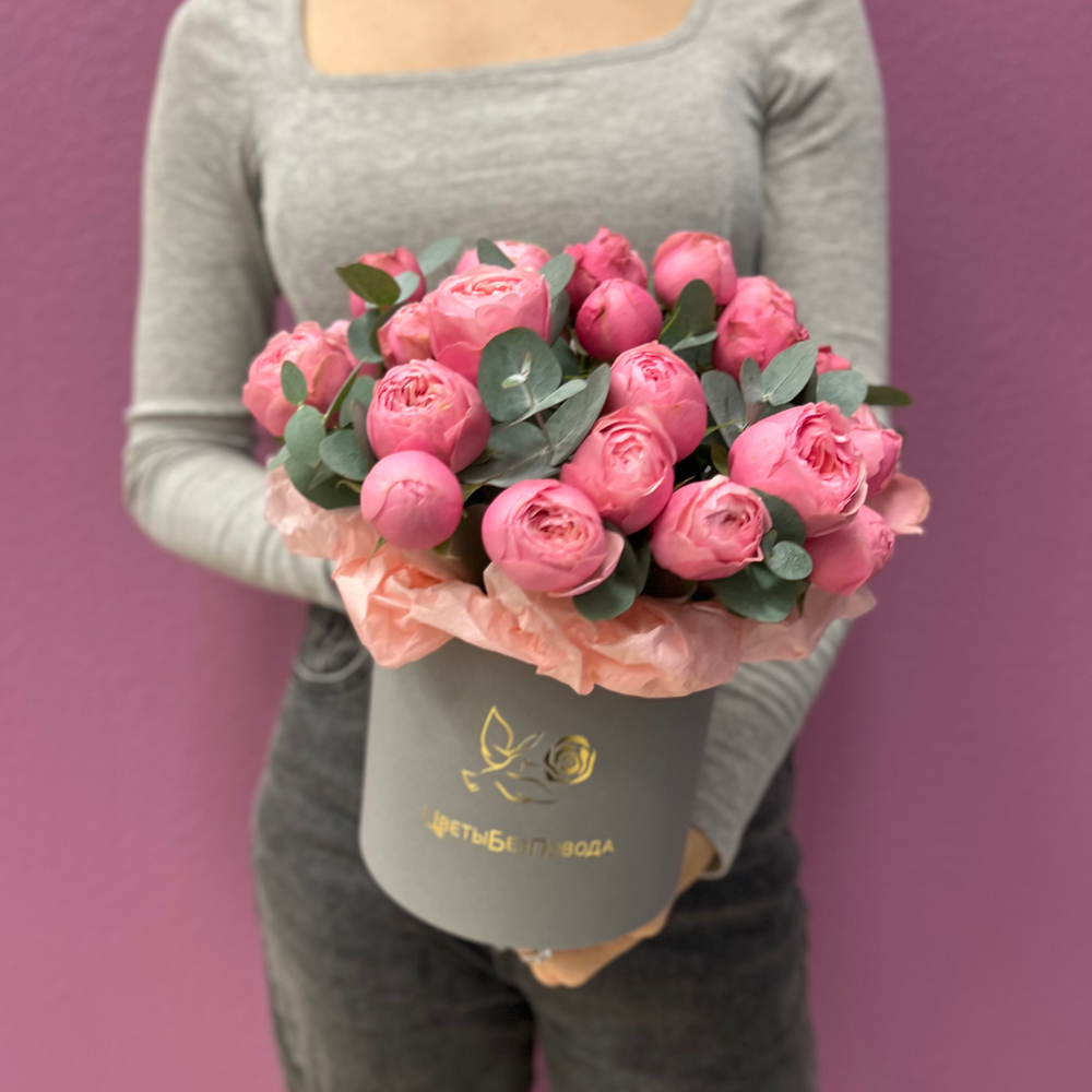 Коробка цветов "Облако чувств" #22