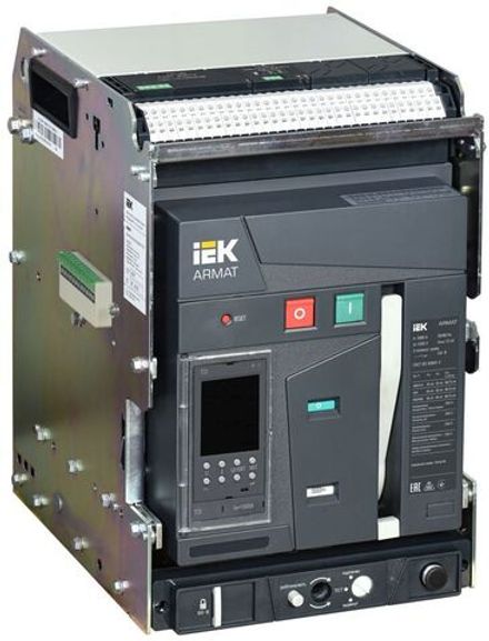 Выключатель автоматический воздушный 3п B 1000А 85кА TD выдвижн. с комплектом аксессуаров ARMAT IEK AR-ACB-3VB-085-1000A-TDCF