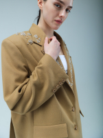 Жакет BRONZE DROPS, бежевый