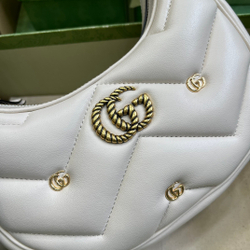 Gucci Marmont Half Moon Shaped Bag