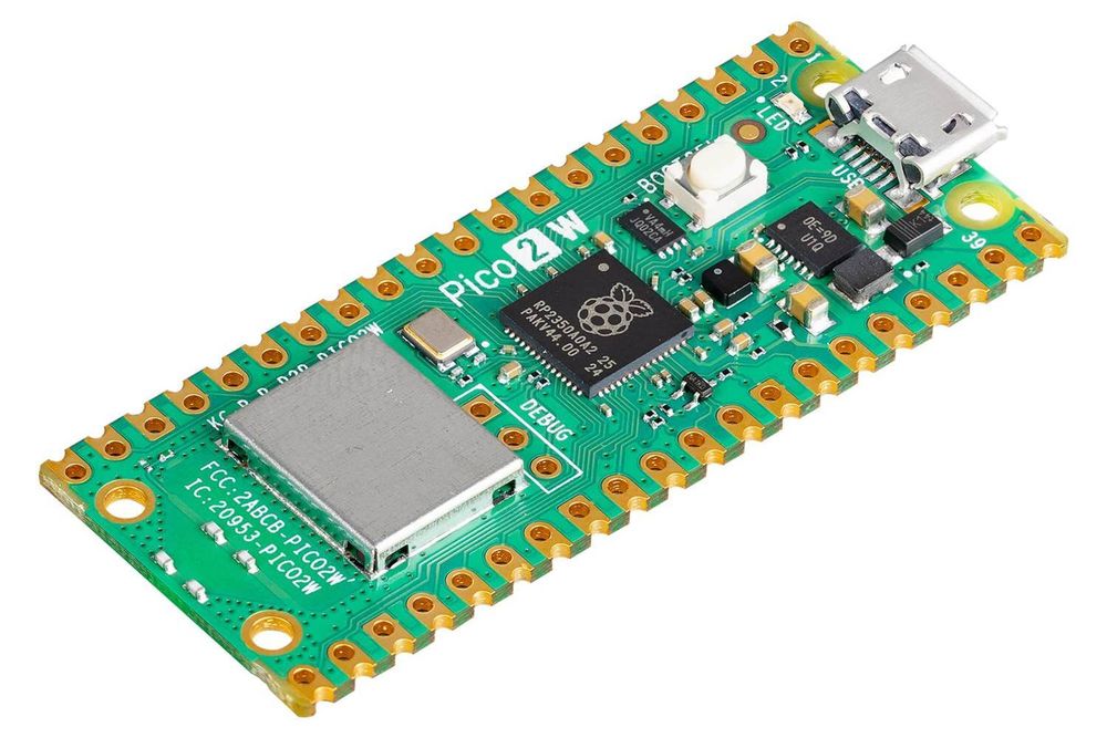 Raspberry Pi Pico 2 W (без ног)