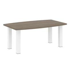 Yalta Стол переговорный LT.SP-3 Вяз Благородный/Металл Белый 1800*1100*750