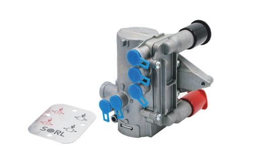 Клапан растормаживания прицепа KRONE, KOGEL, LOHR, Schmitz (9710029000) SORL