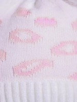 Зимняя шапка для девочки и снуд