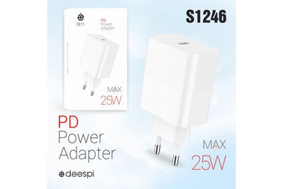 Сетевой адаптер питания DEESPI DE11 PD25W (белый)