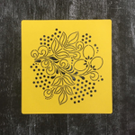 Трафарет узор №1 Ажурный круг