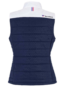 Женская теннисная жилетка Tecnifibre Lady Sleeveless Bomber - небесный