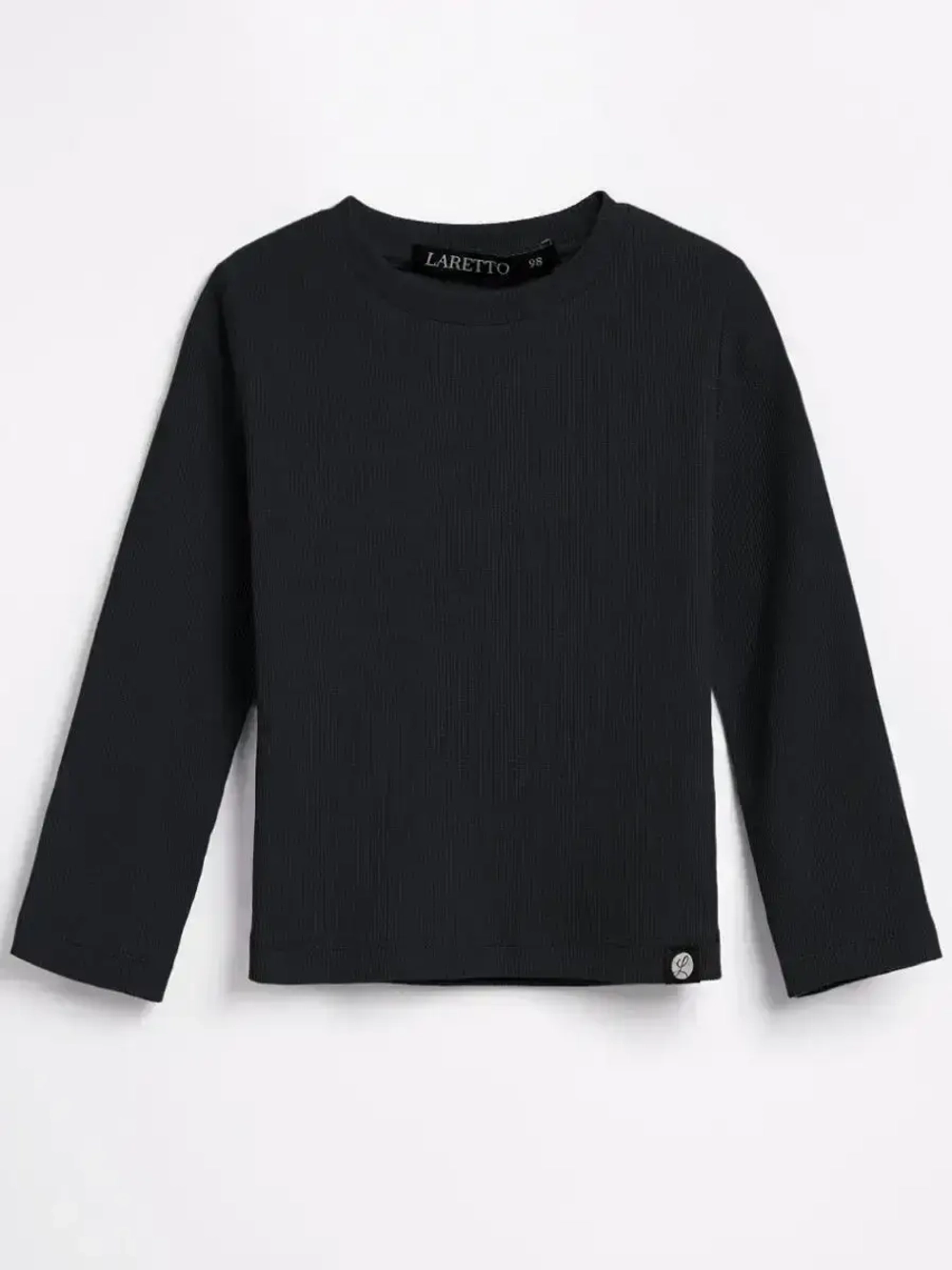 Черный лонгслив кофта детская школьный