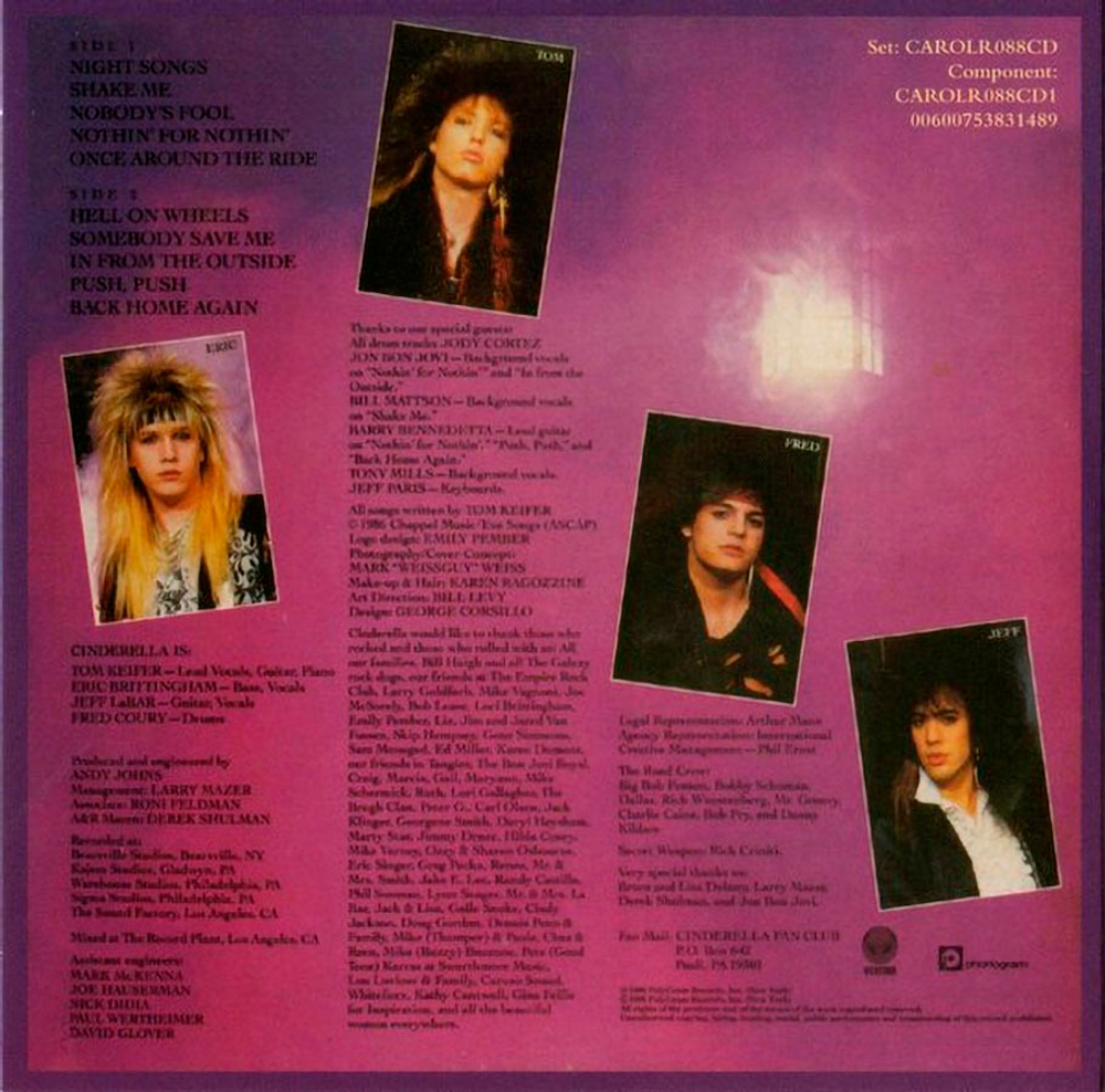 Cinderella / The Mercury Years (5CD)