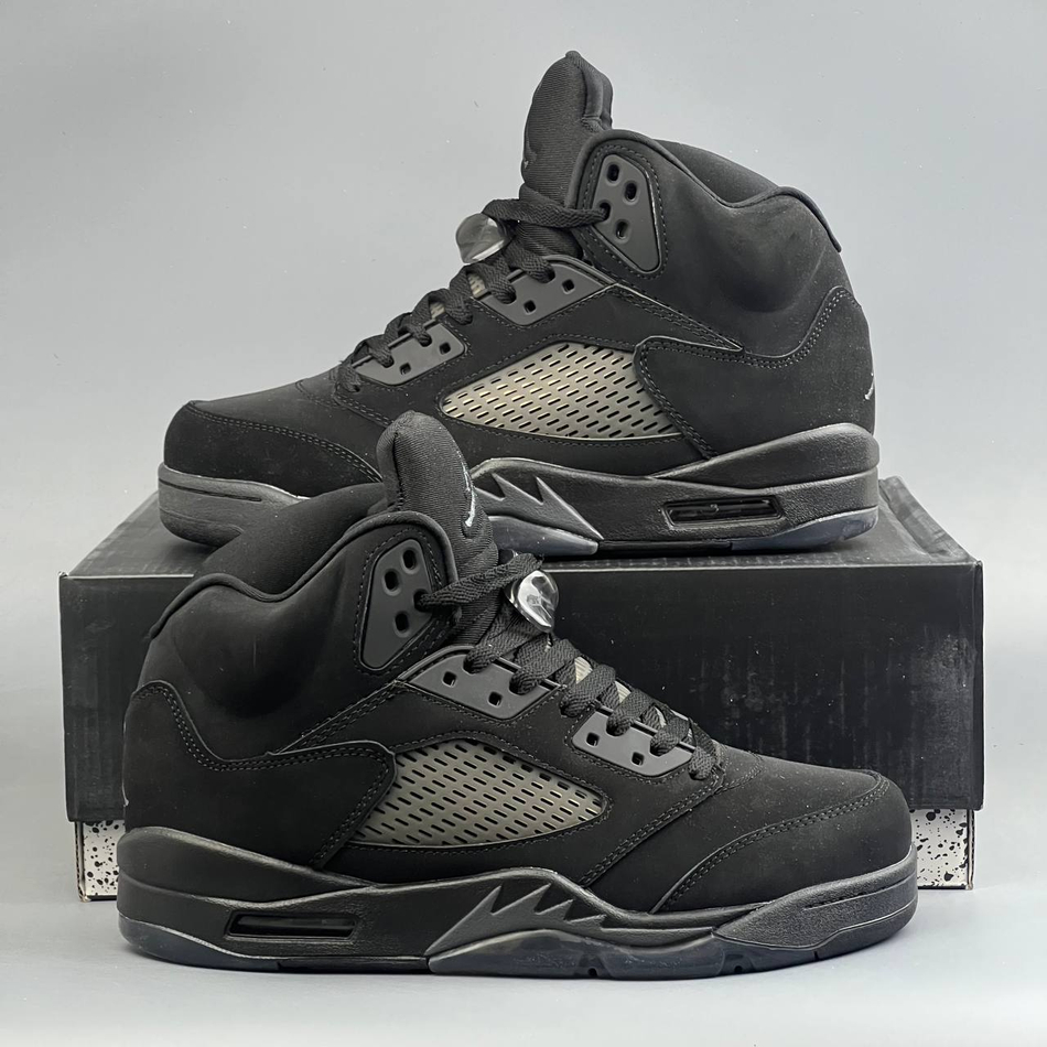 Кроссовки Nike Jordan 5 #282 (черн.)