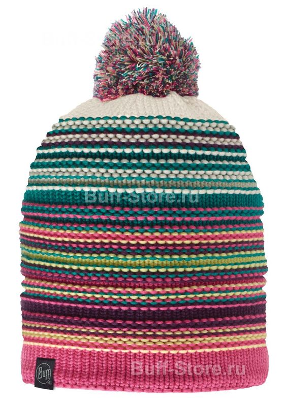 Вязаная шапка Buff Neper Magenta Фото 1