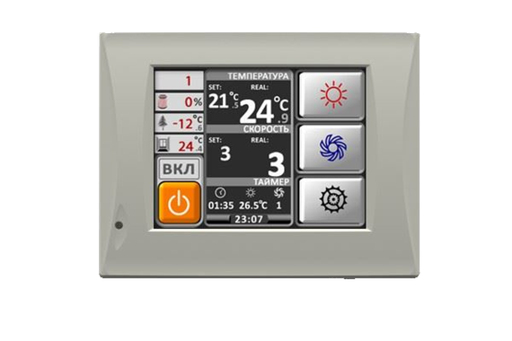 Компактная приточно-вытяжная установка ZPVP 800 HW