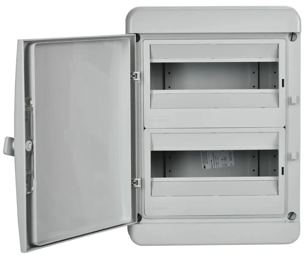 Корпус пластиковый КМПн-24 IP65 серая непрозрачная дверь TEKFOR IEK