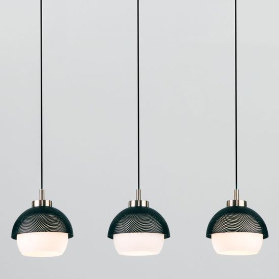 50106/3 / подвесной светильник / античная бронза/черный