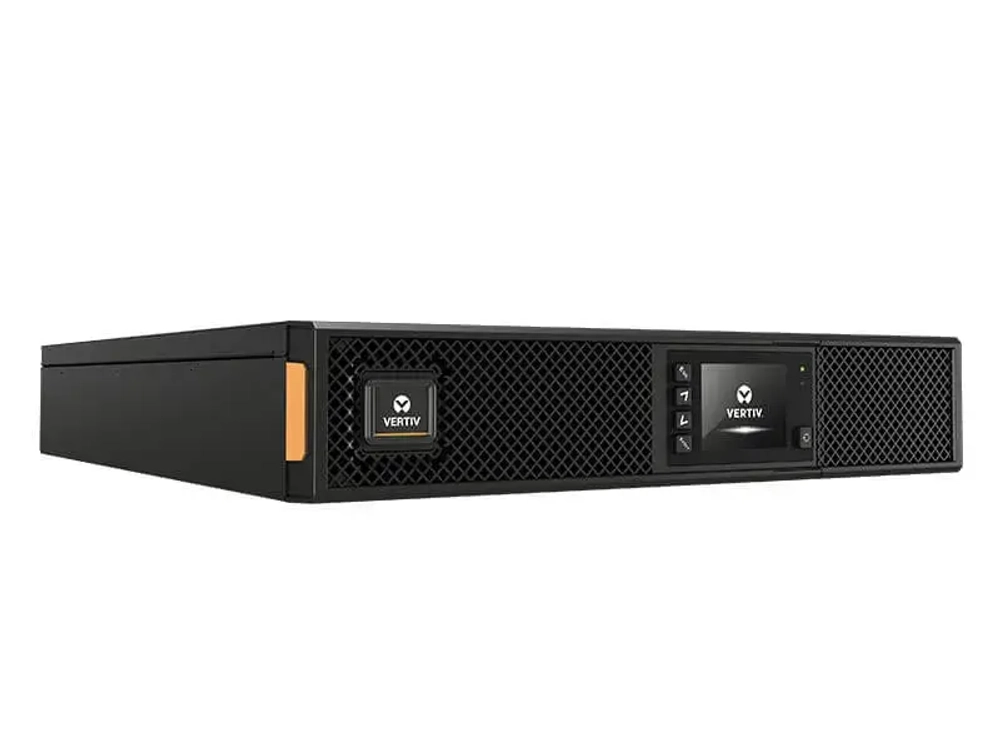 Vertiv Liebert GXT5 1ph UPS 2kVA input plug IEC C20 inlet 2U output - 230V output socket groups (8)C13