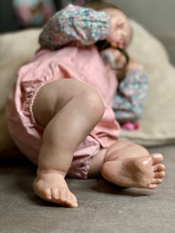 Кукла Реборн мягконабивная 60см в пакете (FA-141)