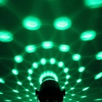 Диско-шар светодиодный «Magic» с пультом д/у, 220V, RGB (220V)