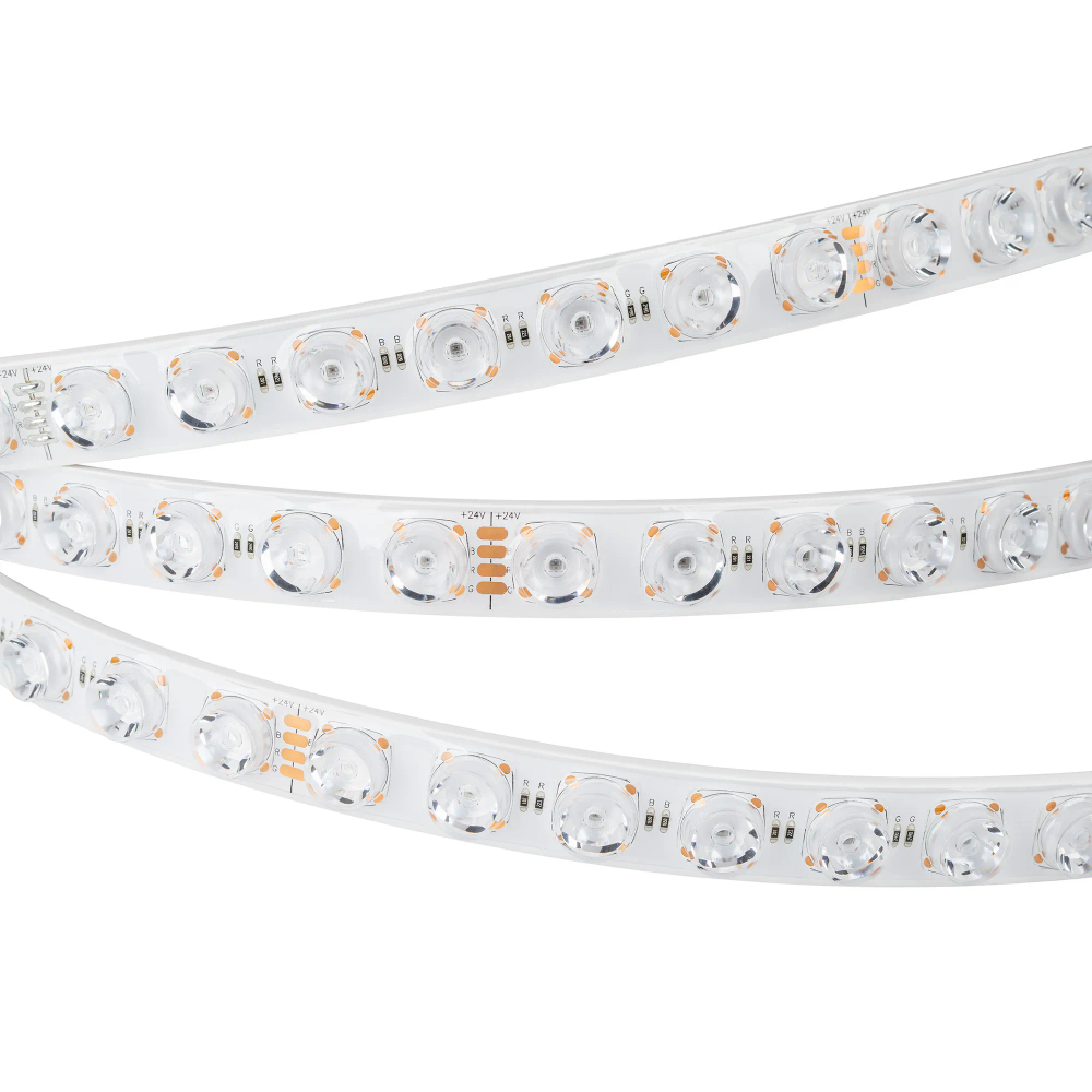 Светодиодная лента герметичная FLT-PS-S42-23mm 24V RGB (21 W/m, IP67, 15deg, 5m) (Arlight, -) 049283