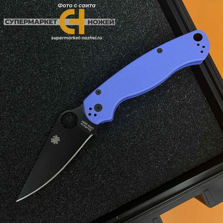 Реплика ножа Spyderco Paramilitary 2 Blue-Black