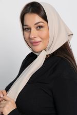 Косынка с завязками (бежевая) КЗВ7-53М LT Collection