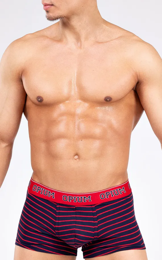 Мужские трусы R-123 Синий-Красный