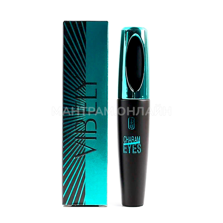 Тушь для ресниц Vibely charm eyes кисточка толстая силиконовая цвет черный 10 мл