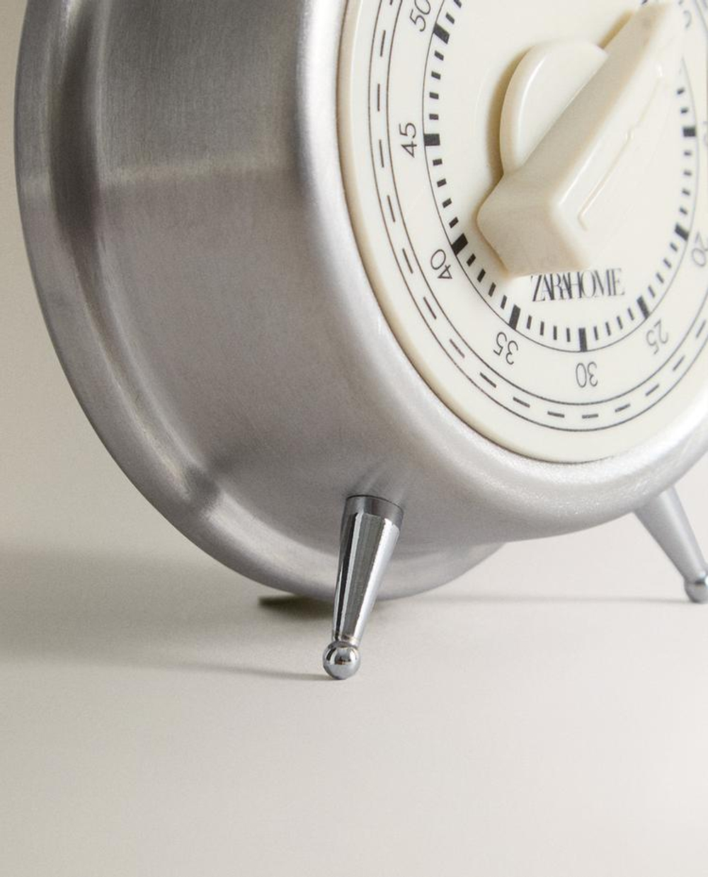 ZARA HOME МЕХАНИЧЕСКИЙ ТАЙМЕР, СТАЛЬНОЙ СЕРЫЙ