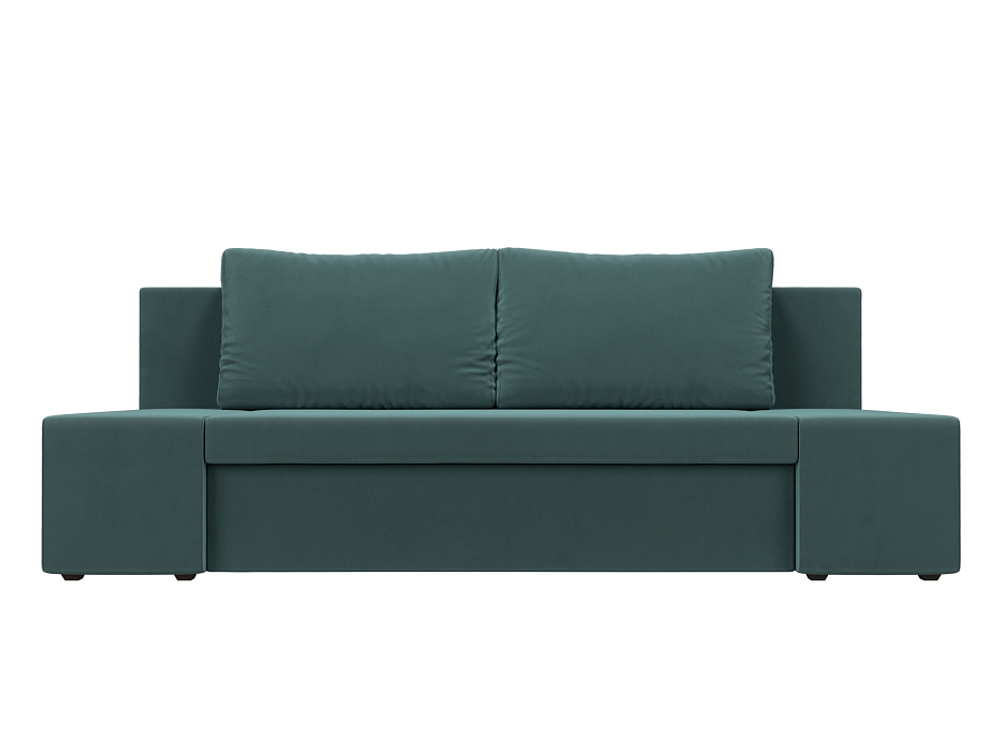 Диван прямой Сан Марко, Бирюзовый, Велюр, 114009