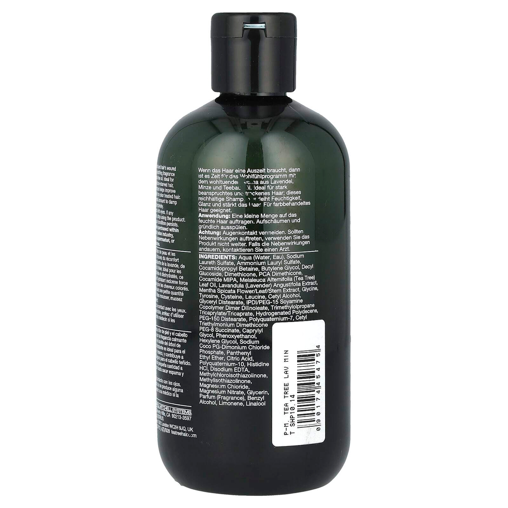 Paul Mitchell, Moisturizing Shampoo ™, лаванда и мята, 300 мл (10,14 жидк. унц.)